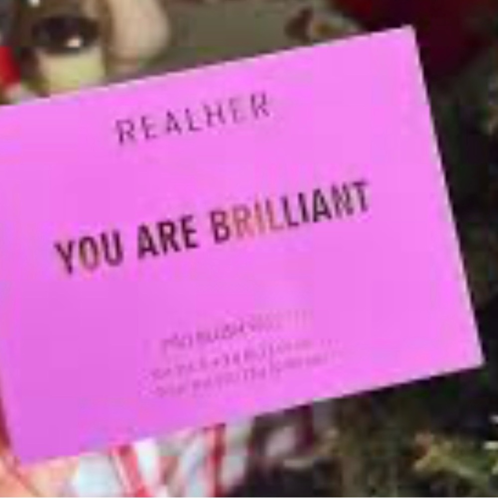 RealHer 'You Are Brilliant' Blush Palette~6 Shades~New in Box~Contour & Blush
